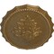 Ekena Millwork Oxford Ceiling Medallion, Hand-Painted Pale Gold, 16 7/8"W x 11 3/4"H x 1 1/2"P CM16OXPAS - alternate 3